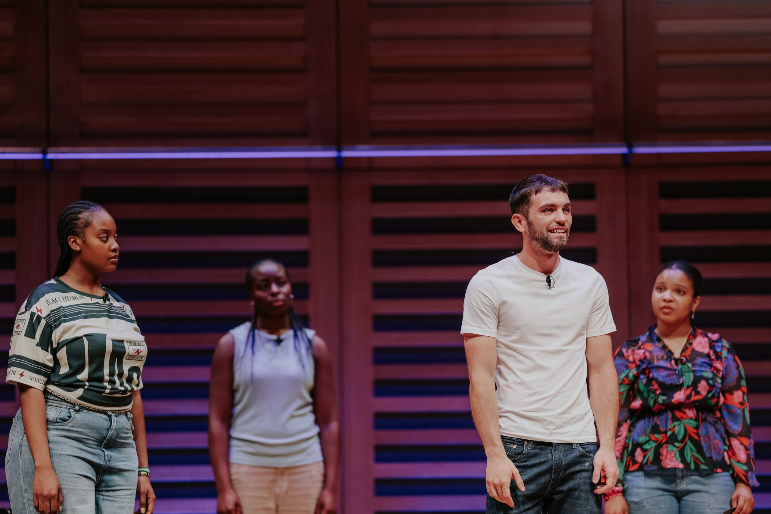 Scot Greenan onstage at The Spotlight Prize 2025. Image by Joanna Nicole Photography