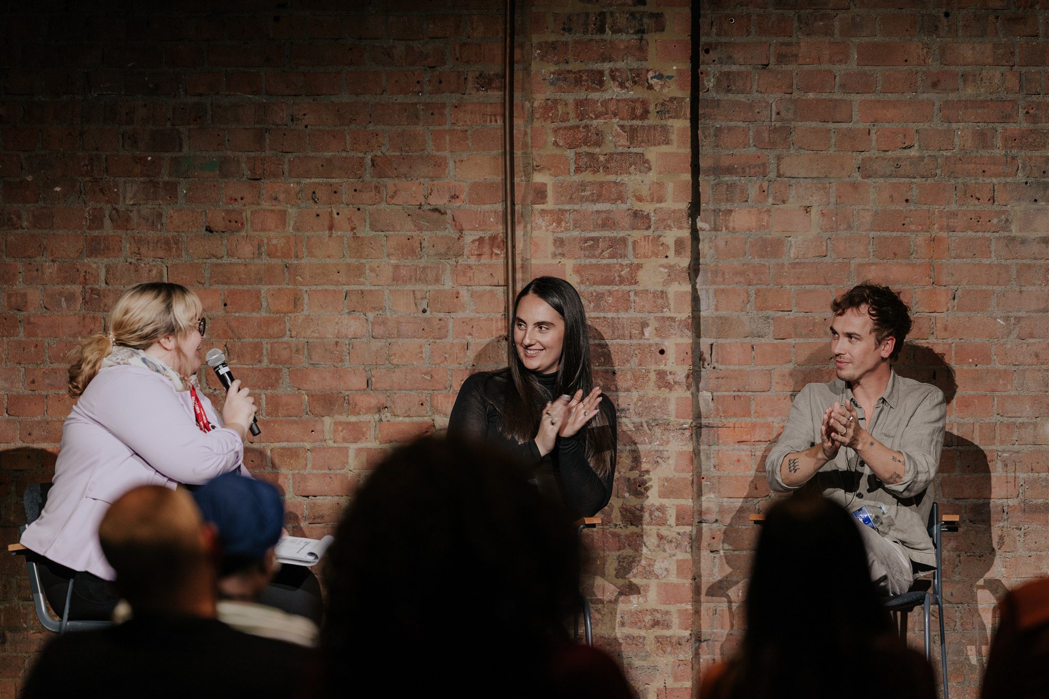 Mel Brown hosting a panel at the Spotlight Conference 2025