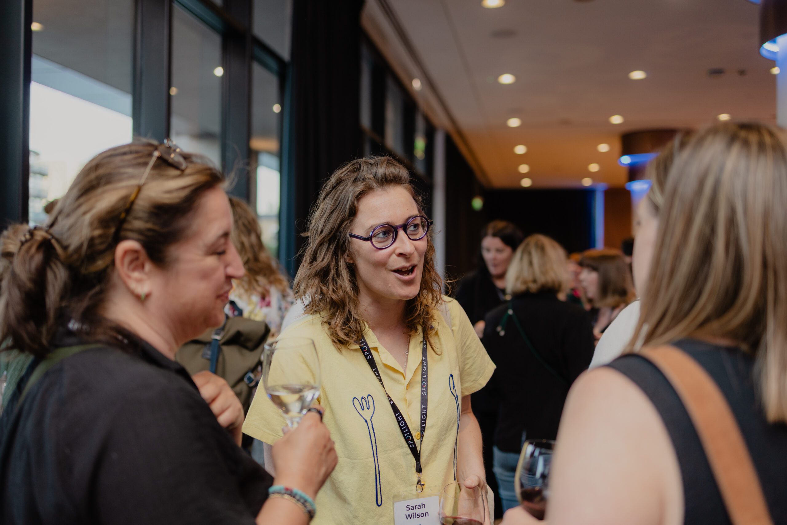 Casting directors talking at the Spotlight Prize